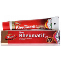 Ревматил гель: снимает отеки и суставные боли, 30 г, производитель Дабур, Rheumatil Gel, 30 g, Dabur