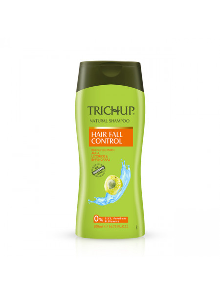 Шампунь против выпадения волос "Тричуп", 200 мл, производитель "Васу", Trichup Herbal Shampoo, Hair Fall Control 200 ml, Vasu
