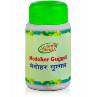 Средство для снижения веса Медохар Гуггул, 50 г, производитель "Шри Ганга", Medoher Guggul, 50 g, Sri Ganga Pharmacy