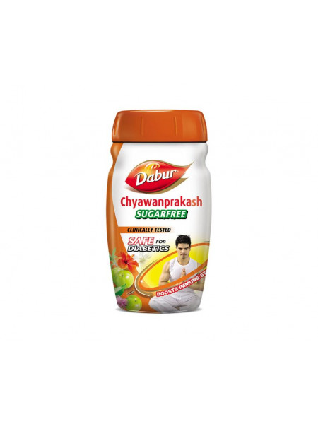 Чаванпраш без сахара "Чаванпракаш", 500 г, производитель "Дабур", Chyawanprakash Sugarfree, 500 g, Dabur