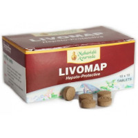 Ливомап: лечение заболеваний печени, 100 таб., производитель "Махариши Аюрведа", Livomap, 100 tabs., Maharishi Ayurveda