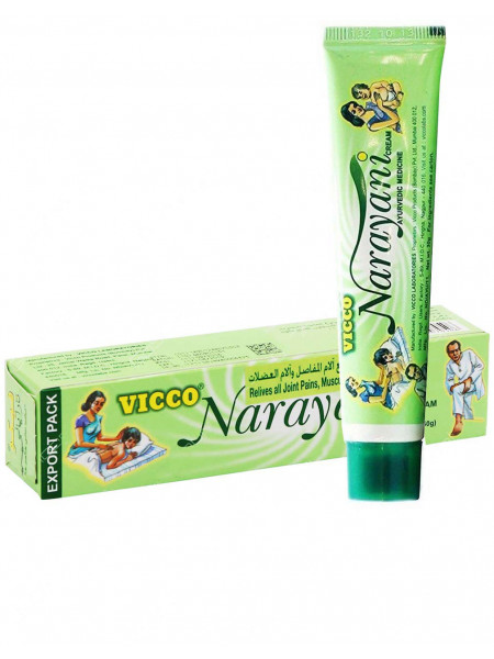 Аюрведический обезболивающий крем "Нараяни", 30 г, производитель "Викко", Narayani Cream, 30 g,Vicco