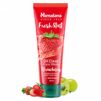 Очищающее средство для лица с клубникой Хималая, 50мл, Fresh Start Oil Clear Strawberry  Face Wash Himalaya, 50ml
