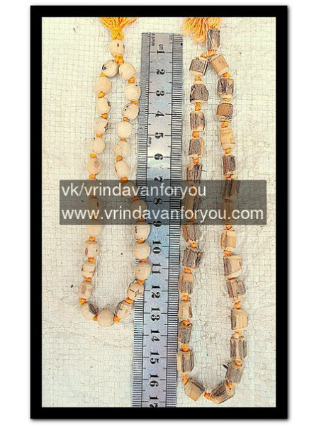 Четки Туласи 29, (27 бусин), L=17 см (на фото слева) / Beads Tulasi 29, (27 beads), L = 17 cm (pictured left)