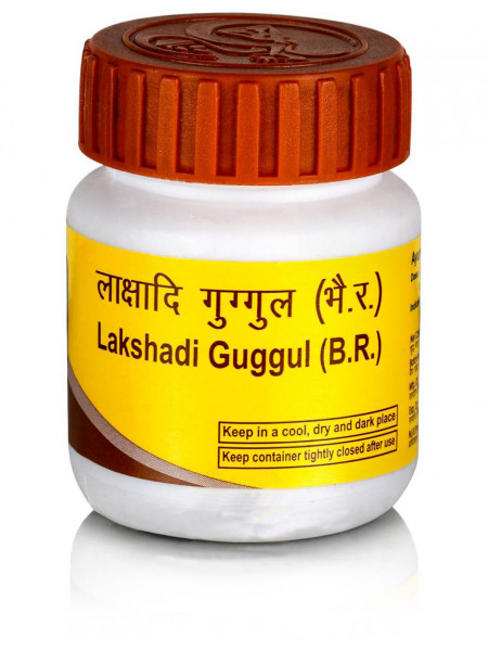 Лакшади Гуггул, лечение опорно-двигательной системы, 40 таб, Патанджали; Lakshadi Guggul, 40 tabs, Patanjali