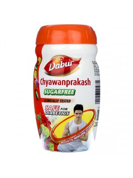 Чаванпраш без сахара Чаванпракаш, 900 г, производитель Дабур; Chyawanprakash Sugarfree, 900 g, Dabur